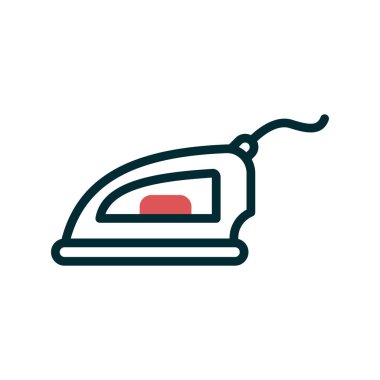 Demir simgesi, vektör illüstrasyonu