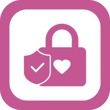 kilit simgesi, vektör illüstrasyonu