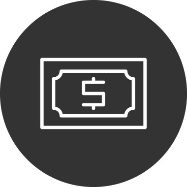 para vektörü ince çizgi simgesi 