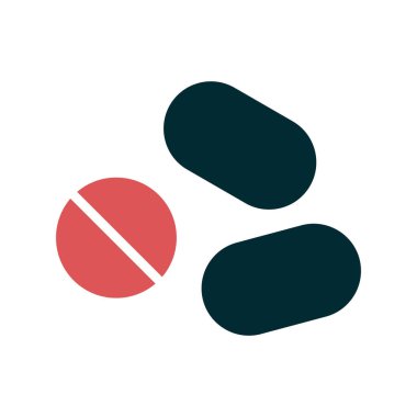 İlaç simgesi, modern vektör çizimi.