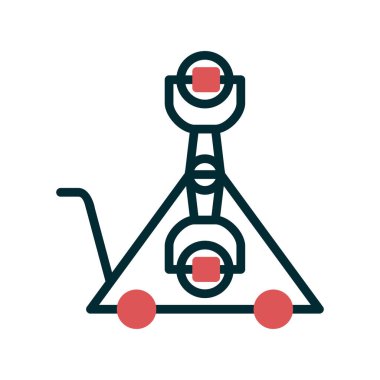 Sürücü simgesi, vektör illüstrasyonu