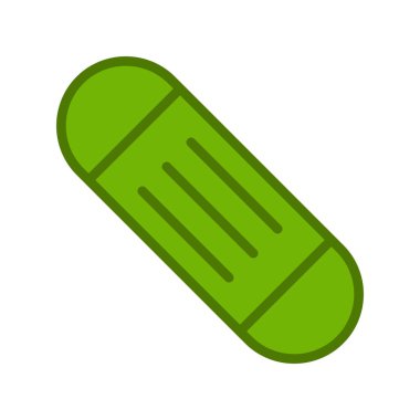 Snowboard simgesi, vektör illüstrasyonu