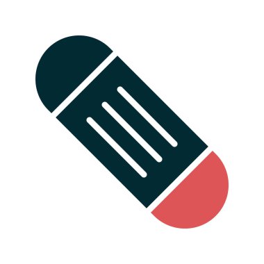 Snowboard simgesi, vektör illüstrasyonu