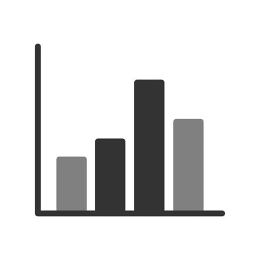 istatistik simgesi, vektör illüstrasyonu