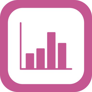 istatistik simgesi, vektör illüstrasyonu
