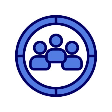 hedef kitleye simge vektör çizim