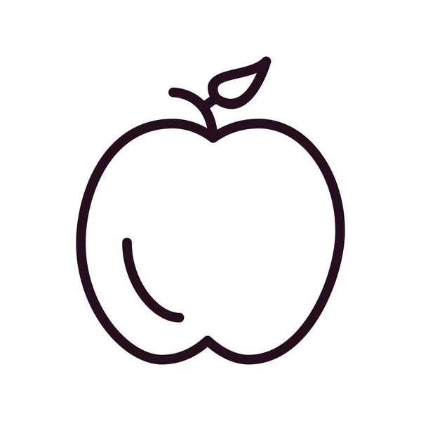 Apfel Symbol Vektor Illustration — Stockvektor