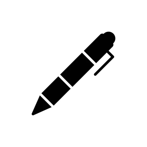 Ballpoint Icon Vector Illustration — Stok Vektör