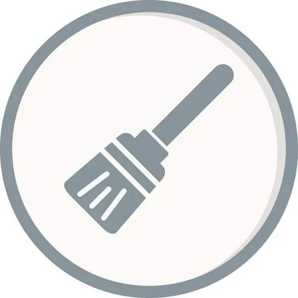 Broom Icon Vector Illustration — Stock vektor