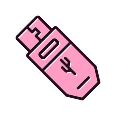 usb Simgesi, Vektör illüstrasyonu