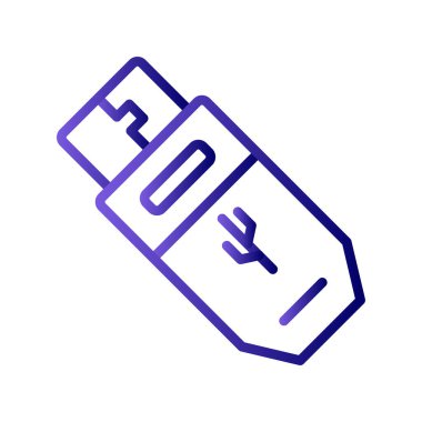 usb Simgesi, Vektör illüstrasyonu