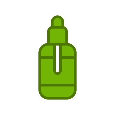 Vape likit simgesi, vektör illüstrasyonu