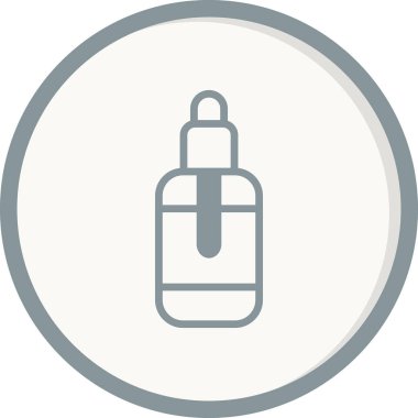 Vape likit simgesi, vektör illüstrasyonu