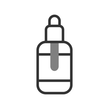 Vape likit simgesi, vektör illüstrasyonu