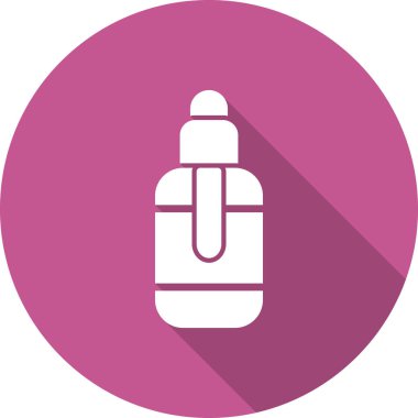 Vape likit simgesi, vektör illüstrasyonu