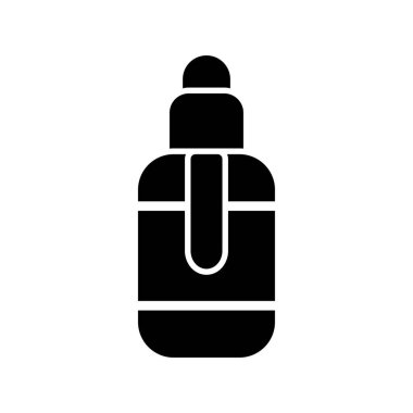 Vape likit simgesi, vektör illüstrasyonu