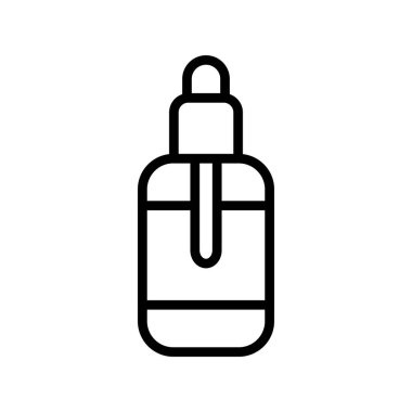 Vape likit simgesi, vektör illüstrasyonu