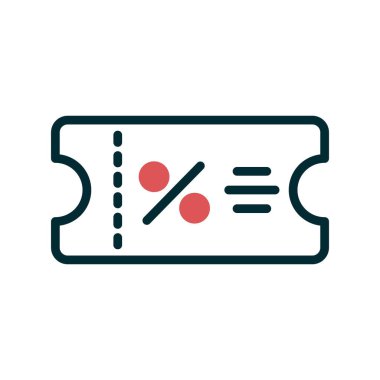 Makbuz simgesi, vektör illüstrasyonu