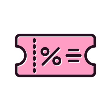 Makbuz simgesi, vektör illüstrasyonu