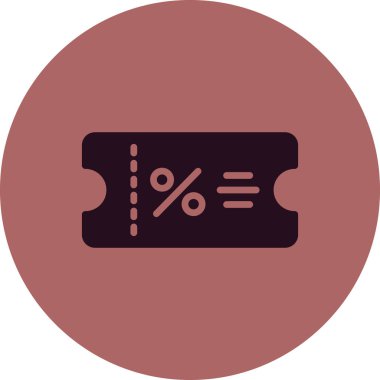 Makbuz simgesi, vektör illüstrasyonu