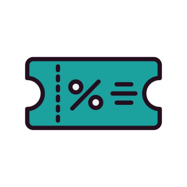 Makbuz simgesi, vektör illüstrasyonu