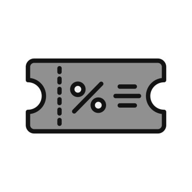 Makbuz simgesi, vektör illüstrasyonu