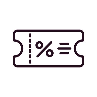 Makbuz simgesi, vektör illüstrasyonu