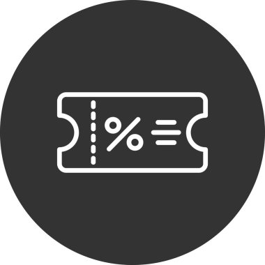 Makbuz simgesi, vektör illüstrasyonu