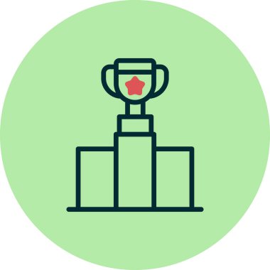 iş ödülü ödül ikonu vektör illüstrasyon tasarımı