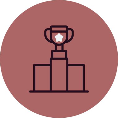 iş ödülü ödül ikonu vektör illüstrasyon tasarımı