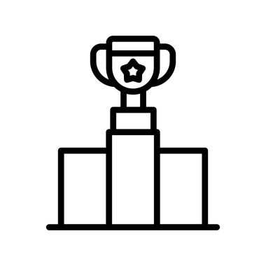 iş ödülü ödül ikonu vektör illüstrasyon tasarımı