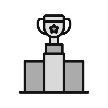 iş ödülü ödül ikonu vektör illüstrasyon tasarımı