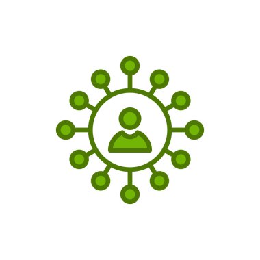 Ortak pazarlama simgesi vektör illüstrasyonuName