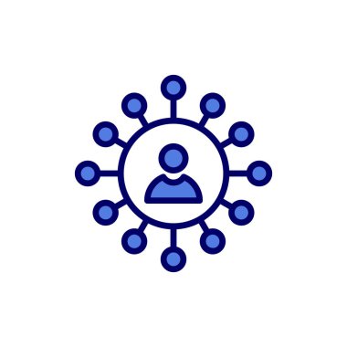 Ortak pazarlama simgesi vektör illüstrasyonuName