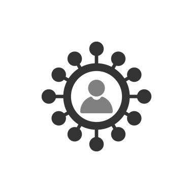 Ortak pazarlama simgesi vektör illüstrasyonuName