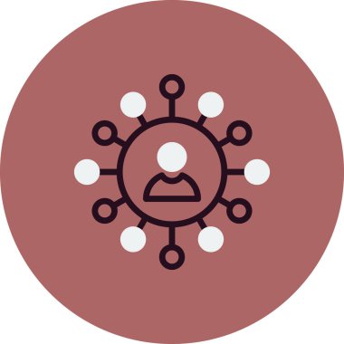 Ortak pazarlama simgesi vektör illüstrasyonuName