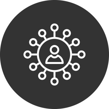 Ortak pazarlama simgesi vektör illüstrasyonuName