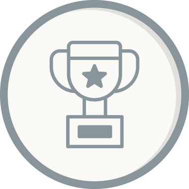 Kazanan Kupası kutsal kişilerin resmi, vektör çizim