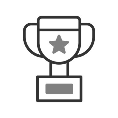 Kazanan Kupası kutsal kişilerin resmi, vektör çizim