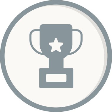 Kazanan Kupası kutsal kişilerin resmi, vektör çizim