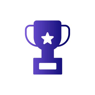 Kazanan Kupası kutsal kişilerin resmi, vektör çizim