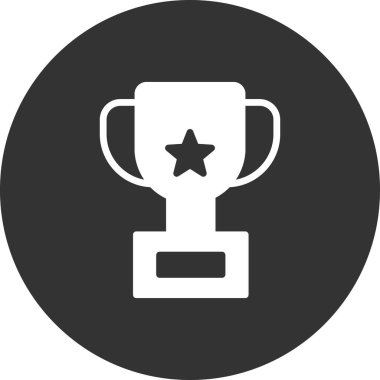 Kazanan Kupası kutsal kişilerin resmi, vektör çizim