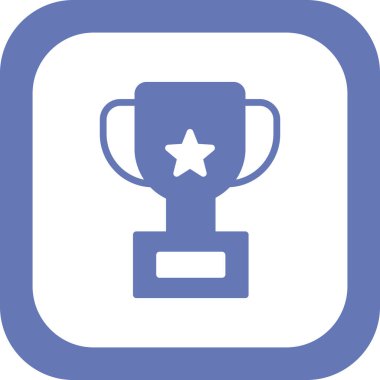 Kazanan Kupası kutsal kişilerin resmi, vektör çizim