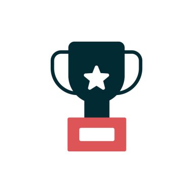 Kazanan Kupası kutsal kişilerin resmi, vektör çizim