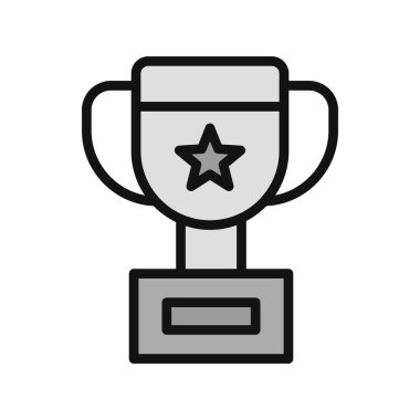 Kazanan Kupası kutsal kişilerin resmi, vektör çizim