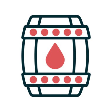 Varil simge vektör çizim