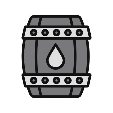 Varil simge vektör çizim