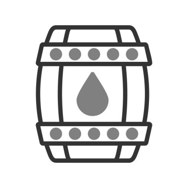 Varil simge vektör çizim