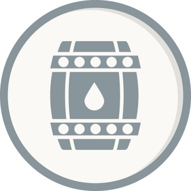 Varil simge vektör çizim