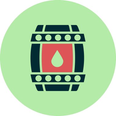 Varil simge vektör çizim